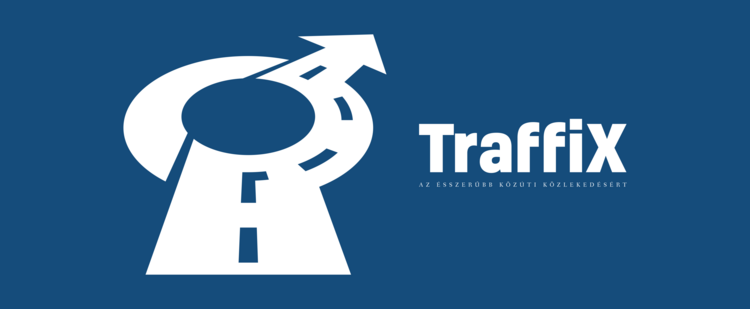 Traffi X Logo 3 Blue   Logo Mellette Szlogen   Cover